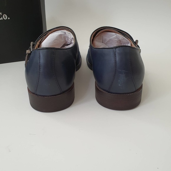 Vintage Foundry Co. Obsidian Monk Strap Suede Shoe main image 4